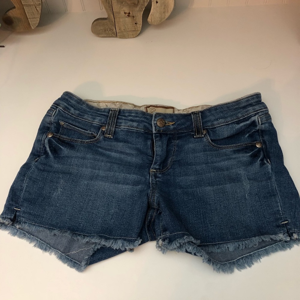 Paige Denim Cutoff Shorts